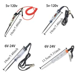 Practical Voltage Circuit Tester Multifunction Car Diagnostic Probe Test Pen Light Bulb Electric Measuring Pen