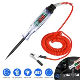 Practical Voltage Circuit Tester Multifunction Car Diagnostic Probe Test Pen Light Bulb Electric Measuring Pen
