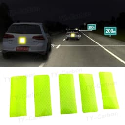 Reflective car stickers for at night PET warning anti-collision waterproof glow-in-the-dark stickers diamond-grade traffic