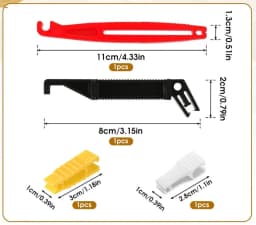 Fuse Puller Car Automobile Fuse Clips Tools Extractor Removal Security Tool Car Auto Van Blade Mini Plastic & Metal Accessories