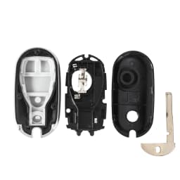 KEYYOU Modified Car Remote Key Shell For Mercedes Benz W203 W204 W205 W210 W211 W212 W221 A B C E S Class BGA &NEC Case Card