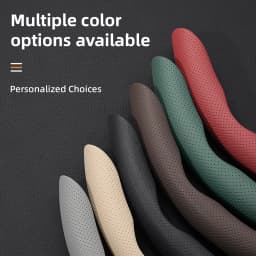 Suitable for Kia Breathable Perforated Leather Steering Wheel Cover, Segmented, Non-Slip, Durable, Ceed Picanto Sportage Optima Ev3 Rio 3 Cerato Stonic Niro Xceed K3 Morning Soul K4 Forte K2 Green