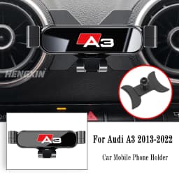 Car Mobile Phone Holder For Audi A3 S3 8V 2014-2025 Air Vent Mounts Stand GPS Gravity Navigation Bracket Car Accessories