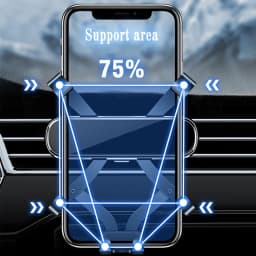 Car Mobile Phone Holder For Audi A3 S3 8V 2014-2025 Air Vent Mounts Stand GPS Gravity Navigation Bracket Car Accessories