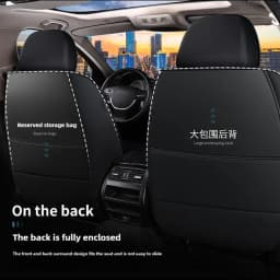1Pcs Car Seat Cushion Fully Surrounded Four Seasons Universal Vehicle Cover Seat Cover Wear-Resistant Stain-Resistant Breathable