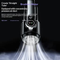 Car Vacuum Cleaner Wireless One-Button Dust Dump High-Power Portable Vacuum Cleaner Large Suction Mini Handheld Vacuum Cleaner