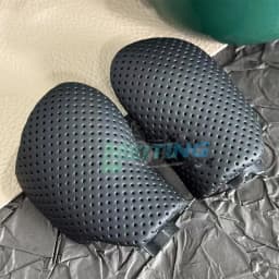 The DSG logo car parts shift head is suitable for Skoda Octavia Super Snowman DSG shift lever leather,
