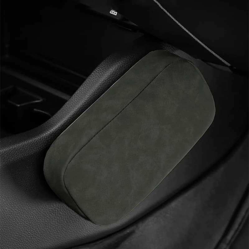 Comfortable Driving Car Knee Pad Auto Support Cushion Elastic Memory Foam Suede Leg Pad Door Armrest Elbow Pads Car Accessories