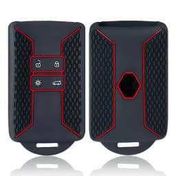 Silicone Car Key Case Cover Fob for Renault Captur Megane Talisman Espace Clio Zoe Koleos Scenic 4 Arkana Dacia Sandero Card