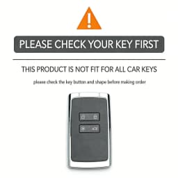 Silicone Car Key Case Cover Fob for Renault Captur Megane Talisman Espace Clio Zoe Koleos Scenic 4 Arkana Dacia Sandero Card