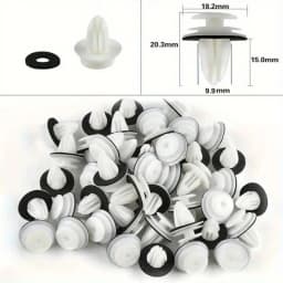 Car Door Panel Clip Universal Auto Bumper Mudguard Automotive Fastener Clip Auto Body Push Retainer Pin Rivet Car Accessorie