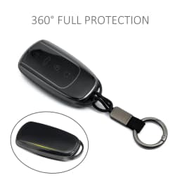 Slim Car Key Fob Case Cover Keychain For Chery Tiggo 7 8 Pro Max Omoda 5 C5 S5 O5 Jaecoo J7 J8 Accessories Black Transparent