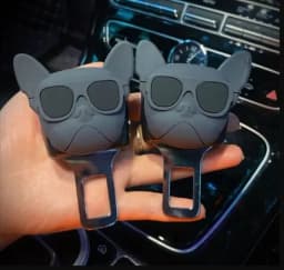 Seat Belt Clip Bulldog Warning Sound Fixing Clip Safety Belt Buckle Clip for Car