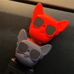 Seat Belt Clip Bulldog Warning Sound Fixing Clip Safety Belt Buckle Clip for Car