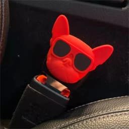 Seat Belt Clip Bulldog Warning Sound Fixing Clip Safety Belt Buckle Clip for Car