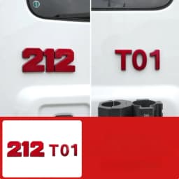 Car Hood Logo Sticker Fit for BAIC 212 T01 2024 2025 Regular Version Long Wind Version Modified Car Tailgate Decoration Sticker