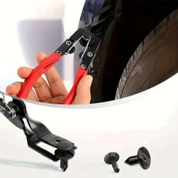1pc Auto Clip Pliers and Fastener Remover,Car Trim Rivet Removal Pry Tool Repair for Automotive Door Panel,Upholstery,Dashboard