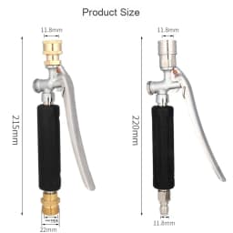 Household High Pressure Water Gun Hose with Quick Connect - Car Washing Garden Landscaping Rod Air Conditioner Cleaning Kit