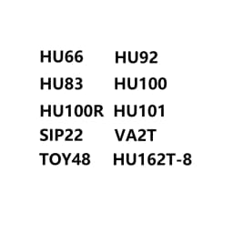 Lishi Vehicle 2-in-1 Decoder Cars Set HU66 HU162T(8) HU64 HU92 HU100 HU83 HU100R HU101 lishi 2in1