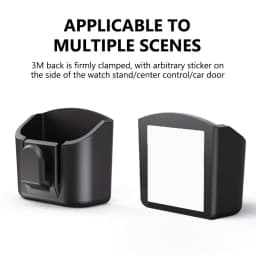 Multi-Functional Car Key Holder Clip Organizer Car Dashboard Key Storage Box Back Adhesive Mount Fit For Card Key Rack Storage
