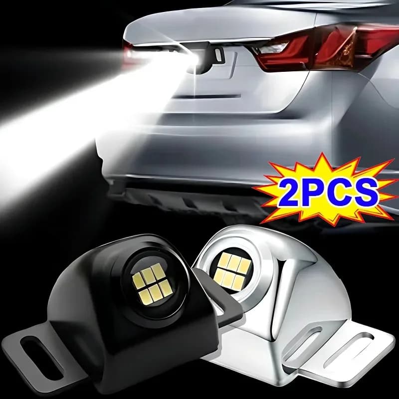 Car Reverse Lights High Brightness Reversing Flashing Warn Lamp Universal Auto Motorcycle Parking LED Electric Eye Modified Bulb