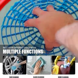 23.5/26 Dirt Trap Car Wash Sand Filter Isolation Net Bucket Insert Automobile Cleaning Accessories Parts Convenient Installation