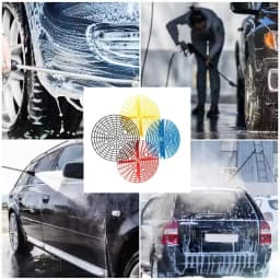 23.5/26 Dirt Trap Car Wash Sand Filter Isolation Net Bucket Insert Automobile Cleaning Accessories Parts Convenient Installation