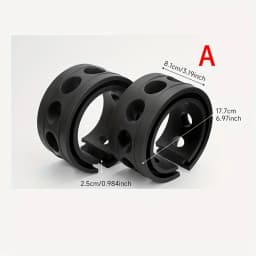 2pcs Set of Universal Motors Rubber Shock Absorbers, Automotive Springs, Chassis Noise Reduction, and Suspension Cushion Pad