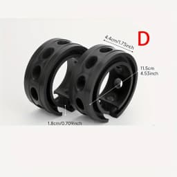 2pcs Set of Universal Motors Rubber Shock Absorbers, Automotive Springs, Chassis Noise Reduction, and Suspension Cushion Pad