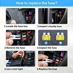 300pcsCarFuse Assortment Kit Mini Standard Micro Fuses 160x Mini 90x Standard 50x Micro with Extractor Tool Aluminum Mixed Color