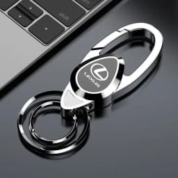 For Lexus ES RX NX LS UX LM LX GX LC RZ IS CT GS RC HS SC TX LBX Anti-Loss Keyring Pendants  High-quality Car Key Chain