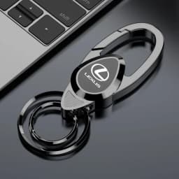 For Lexus ES RX NX LS UX LM LX GX LC RZ IS CT GS RC HS SC TX LBX Anti-Loss Keyring Pendants  High-quality Car Key Chain