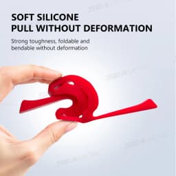 SEAMETAL 4Pcs Car Door Shock Absorption Cushion Soundproof Silicone Buffer Universal Car Side Door Vibration Absorber