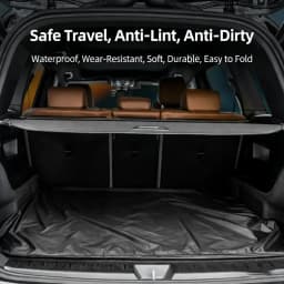 Trunk anti-dirt mat for car rear cargo transportation, off-road SUV, universal car-mounted pet, waterproof car dirt-proof mat