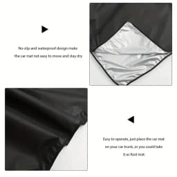 Trunk anti-dirt mat for car rear cargo transportation, off-road SUV, universal car-mounted pet, waterproof car dirt-proof mat