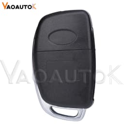 Remote Case 3/4 Buttons Housing For Hyundai HB20 SANTA FE IX35 IX45 Accent I40 Solaris Flip Car Key Shell TOY40 Key Fob Cover