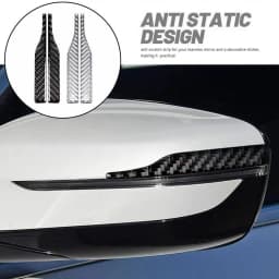 Rearview Mirror Anti-collision Strip Anti-scratch Strip Decoration Auto Reflective Parts Sticker Car Strip S8I1