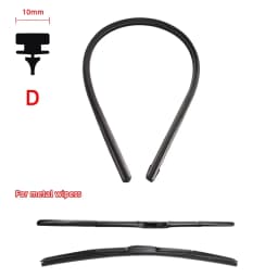 Car Windshield Wiper Rubber Strips Wiper Blade Replacement Parts All Types Seasons Windshield Wiper Blades Blade Car Accessorie