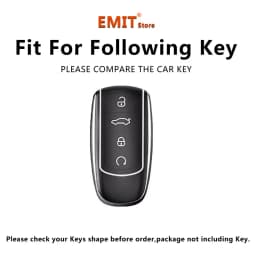 Zinc Alloy Car Key Case for Chery Jaecoo J7 7 PHEV 2025 J8 8 2026 Keychain Remote Cover Shell Housing Holder Fob Accessories