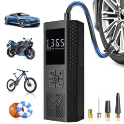 Wireless Car Air Pump 150PSI Electric Tire Inflator Portable Air Compressor for Motorcycle Bike Car Tires And Balls