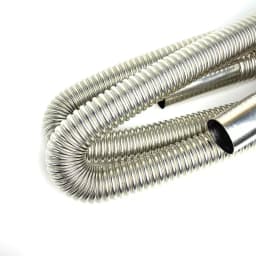 1Pc 60-300cm Car Air Diesel Parking Heater Stainless Steel Spiral Exhaust Pipe Gas Vent Hose Tailpipe Automobile Accessories