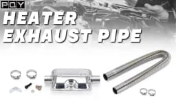 1Pc 60-300cm Car Air Diesel Parking Heater Stainless Steel Spiral Exhaust Pipe Gas Vent Hose Tailpipe Automobile Accessories