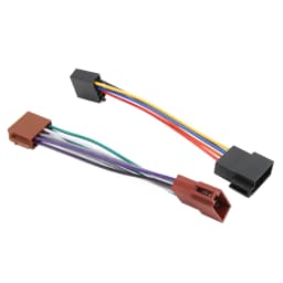 ISO Radio Wire Connector Wiring Harness Adapter Plug Male to Female 16 Pin ISO Female Radio Receiver Cable Car Parts