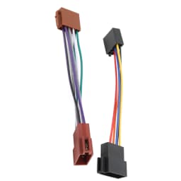 ISO Radio Wire Connector Wiring Harness Adapter Plug Male to Female 16 Pin ISO Female Radio Receiver Cable Car Parts