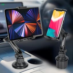 Universal Car Cup Tablet Stand Phone Holder Cellphone Holder Drink Bottle iPad Mount Support Smartphone Mobile Phone Pad 11 inch