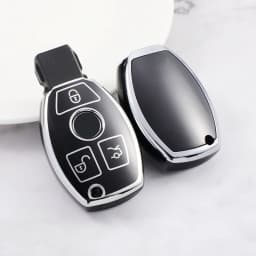 TPU Car Key Case Cover Protector Shell for Mercedes Benz A B C E Class GLS GLA GLK GLC CLS CLA AMG W204 W205 W212 W463 W176