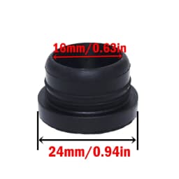 3pcs Universal Washer Pump Grommets Windscreen Windshield Headlight Rubber Seal Gasket Reservoir Water Bottle Leaking spare part