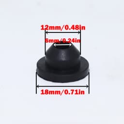 3pcs Universal Washer Pump Grommets Windscreen Windshield Headlight Rubber Seal Gasket Reservoir Water Bottle Leaking spare part