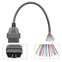 OBD2 30cm Male/Female Plug Connector Auto Scanner Cables OBDII 16Pin Automotive Diagnostic Extension Scanner Adapter