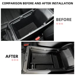 For Honda CR-V CRV 2023 2024 2025 Armrest Storage Box Tray Center Console Organizer Plate Container Interior Accessories